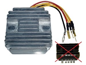 CARR134 - Suzuki GS GSX DR MOSFET Régulateur de tension redresseur (RS21)