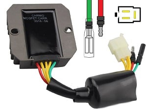 CARR204-SLR Honda FX650 SLR650 - MOSFET Régulateur de tension redresseur (SH532C-13)