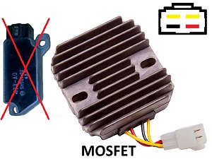 CARR421 - Yamaha 2 fase MOSFET Régulateur de tension redresseur