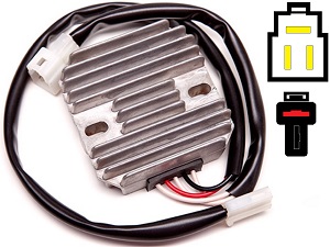 CARR961 Kawasaki KLX250 KLX300 MOSFET Régulateur de tension redresseur