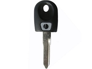 Ducati blanco chip key + Ducati chip inside (black) - 59840161A, 59840331A