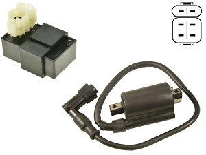 Improved E-ton Eton Viper 70 igniter ignition module CDI Box