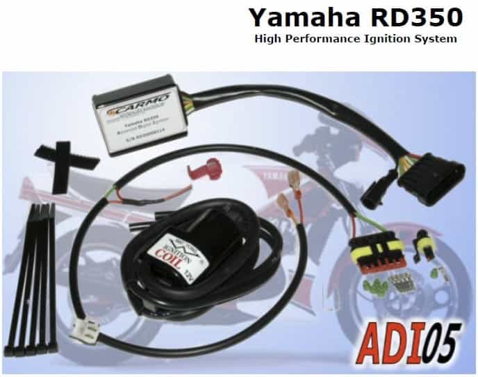 Yamaha RD350 YPVS igniter ignition module CDI TCI Box set 29K 31K - Click Image to Close