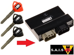 Suzuki 3x SAIS key programming → motorbike ECU