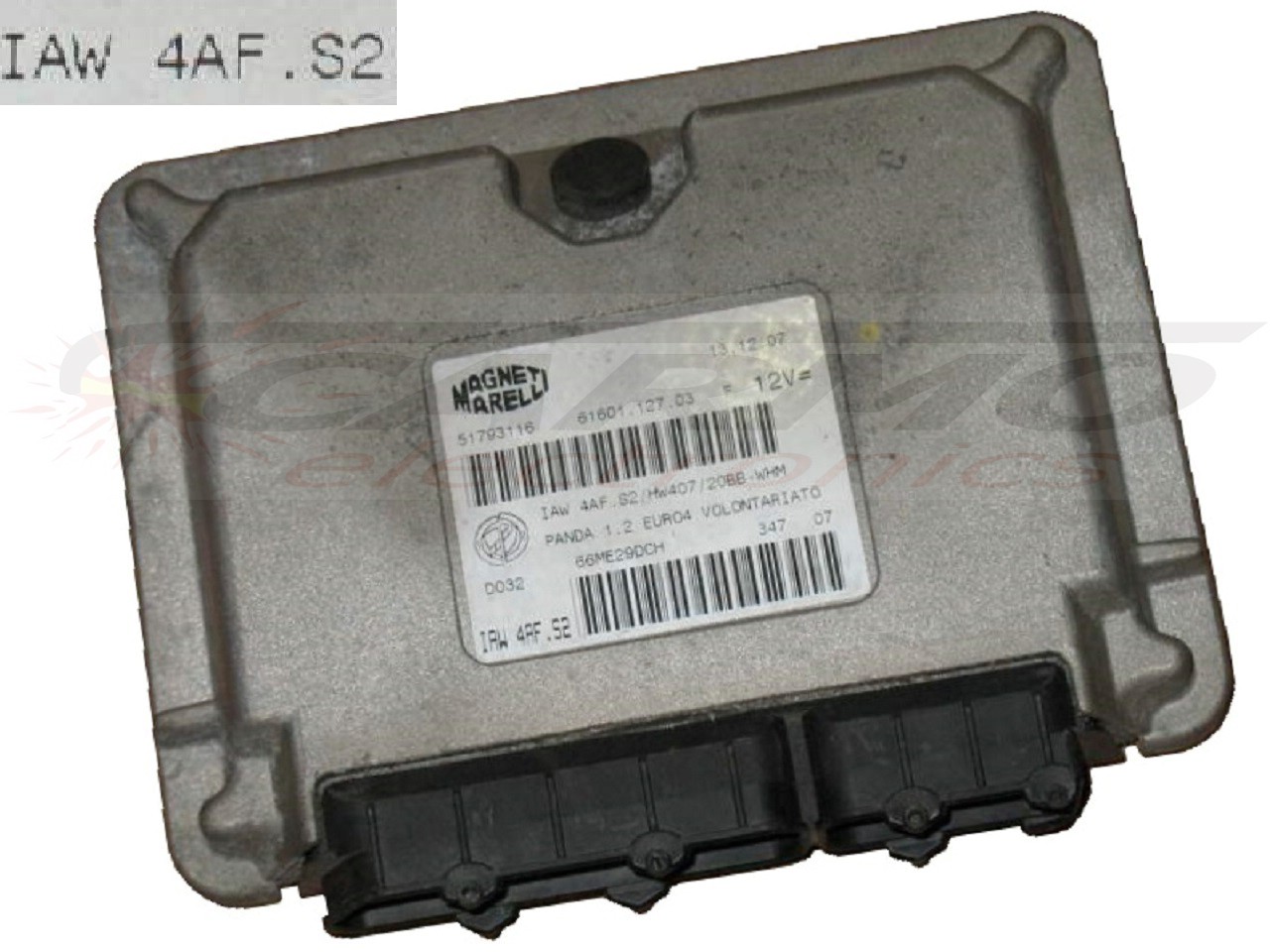 Fiat Panda 1.2 8V injection ECU ECM CDI Moteur Unité De Commande Boîte (IAW4AF.S2, IAW 4AF.S2, IAW 4AF.SP)