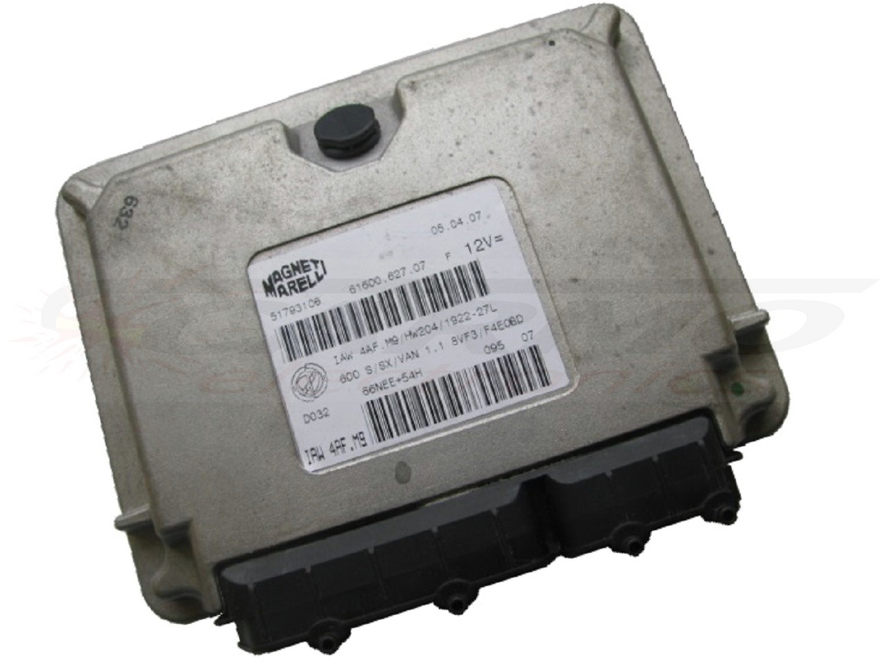 Fiat Seicento 1.1 ECU ECM CDI Moteur Unité De Commande Boîte (IAW4AF.M9, IAW-4AF-M9)