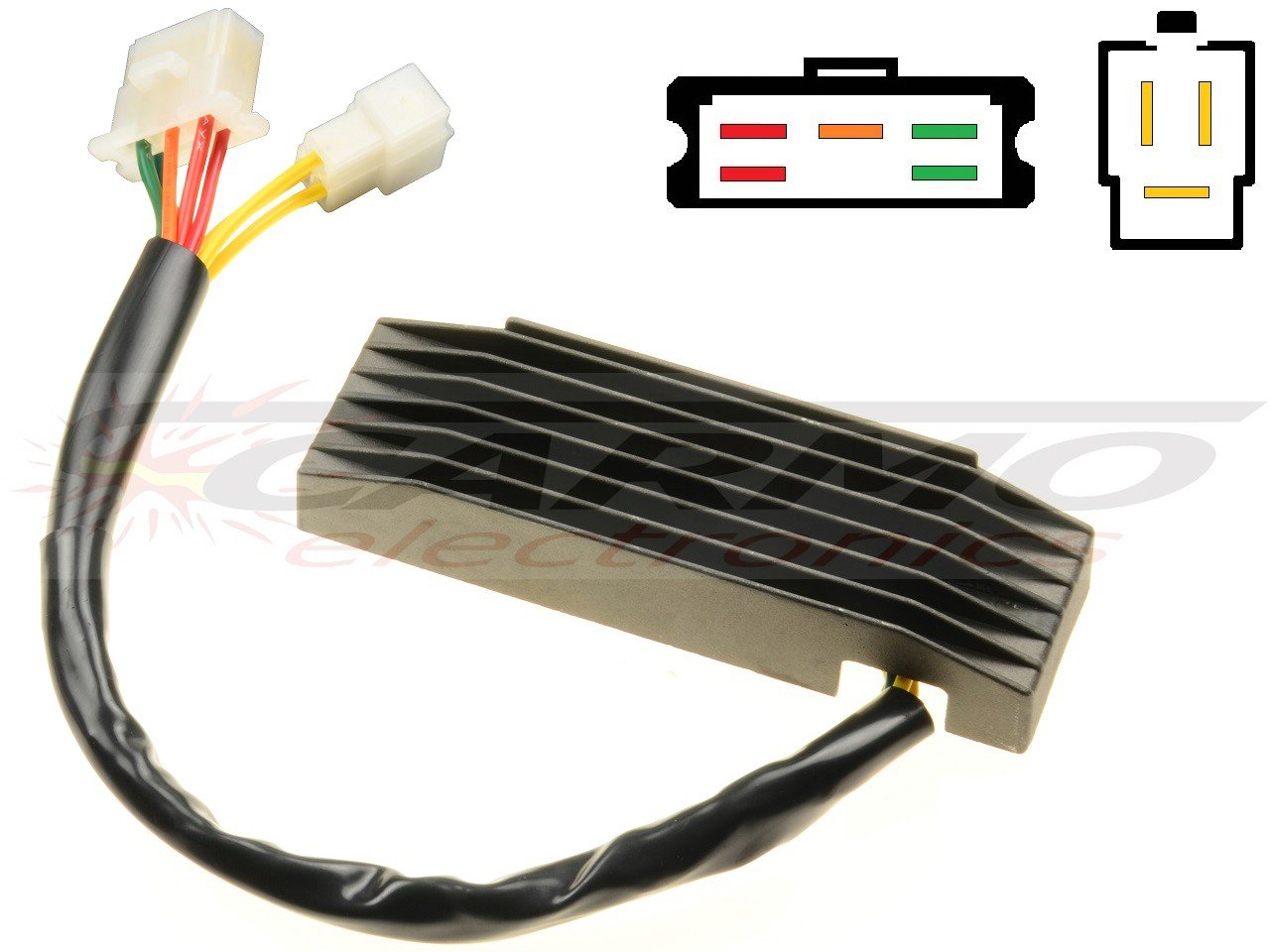 CARR401J-VS14W Suzuki VS1400 intruder Voltage regulator rectifier - Click Image to Close